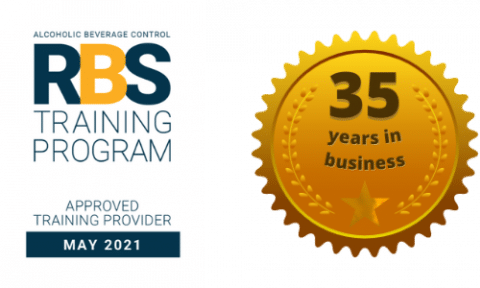 California Responsible Beverage Service - RBS Certification